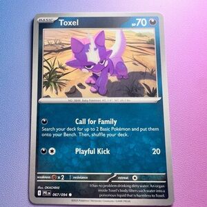 toxel - 067/094 (common) — pokemon: phantasmal flames